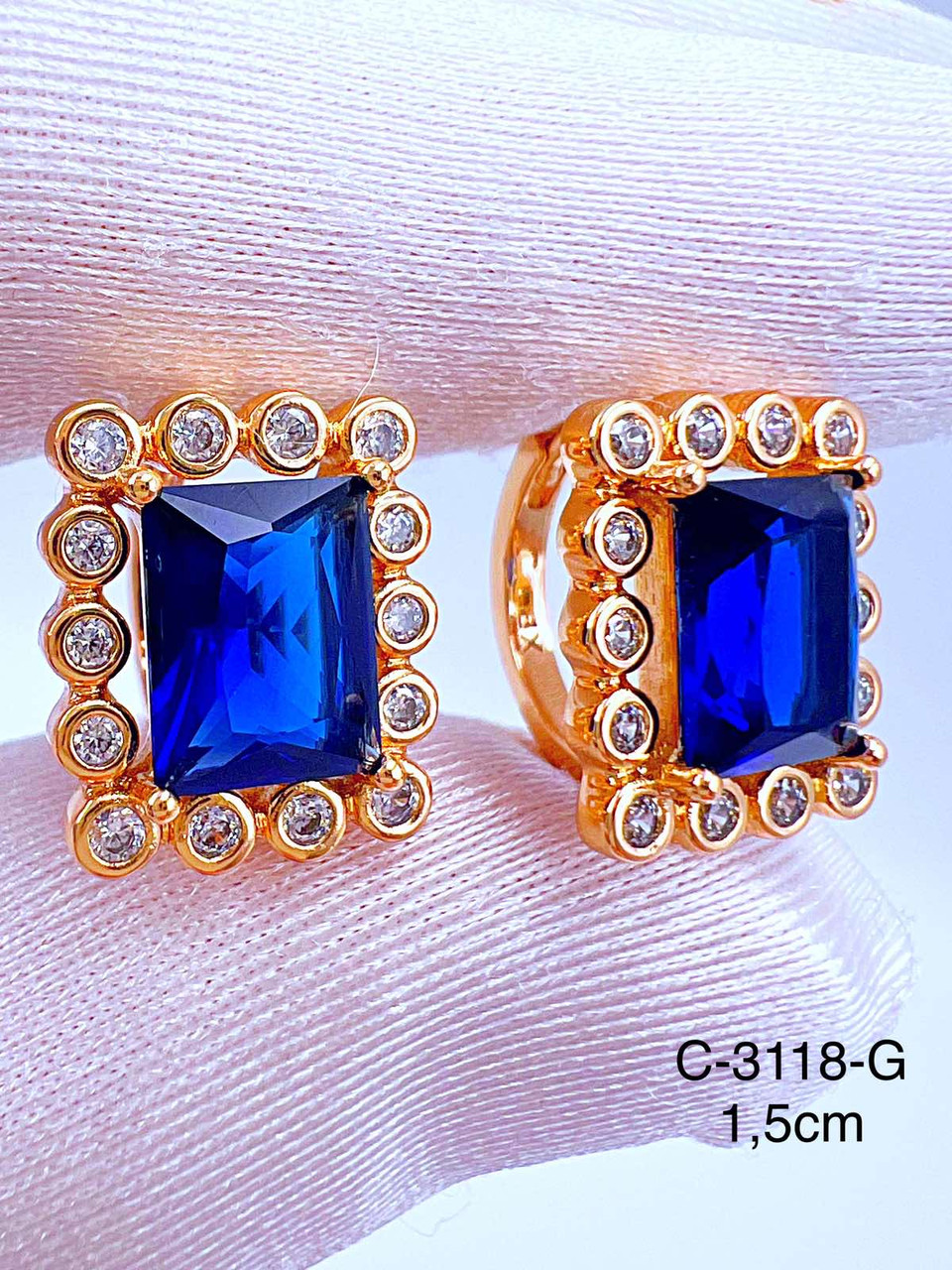 Сережки Xuping позолота