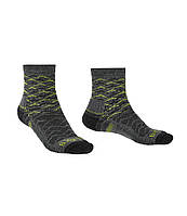 Носки Bridgedale Hike LW Endurance Ankle Pattern Grey Lime S (1053-710096.118.S) BS, код: 7626212