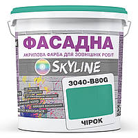 Краска Акрил-латексная Фасадная Skyline 3040-B80G Чирок 10л IB, код: 8206478