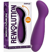 Стимулятор точки-G фиолетовый Rewolution Rewopulse Flexible Vibrator IB, код: 7827891