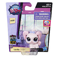 Lila-Mae Pinktail Littlest Pet Shop LPS №181 мальтийская болонка Лила-Мей Пинктейл Lila-Mae Pinktail