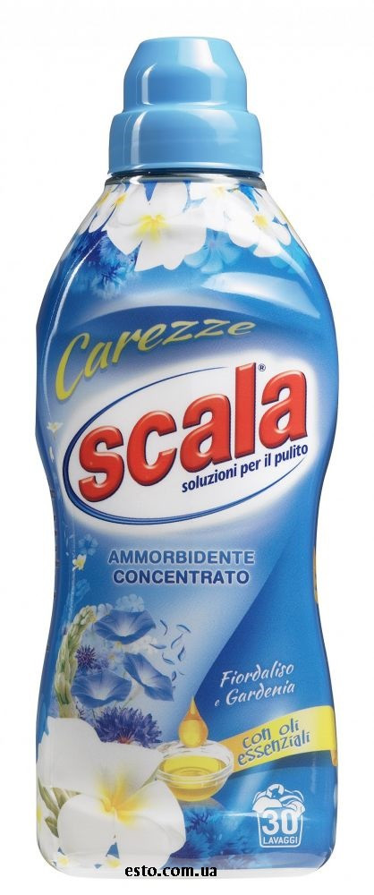 Концентрований кондиціонер-ополіскувач Scala Ammorbidente Fiordaliso Gardenia 750 мл 30 прань