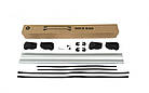 Перемички на звичайні рейлінги Bold Bar V1 Omsa Line для Volvo V70 2000-2007 рр. Алюміній + пластик (2 шт), фото 11