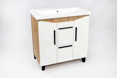 Тумба-тумба Gallant Д3 Ш1 до умивальника CERS 80 Есо Без умивальника в комплекті