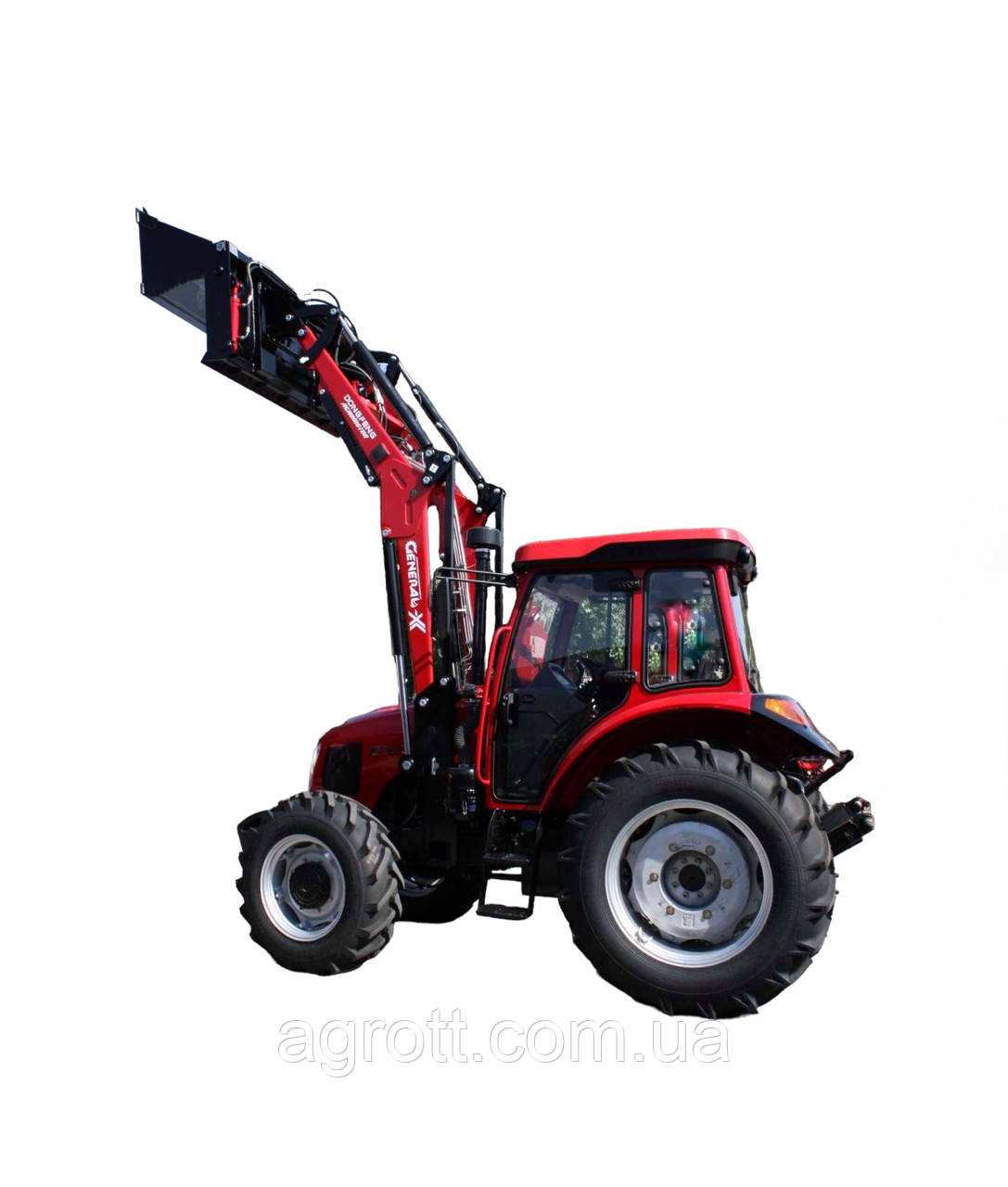 Швидкознімний фронтальний навантажувач КУН GENERAL X на трактор Dong Feng, фото 1