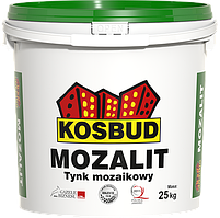 Штукатурка мозаичная акриловая,Kosbud MOZALIT, серия ЕХ, ведро 25 кг