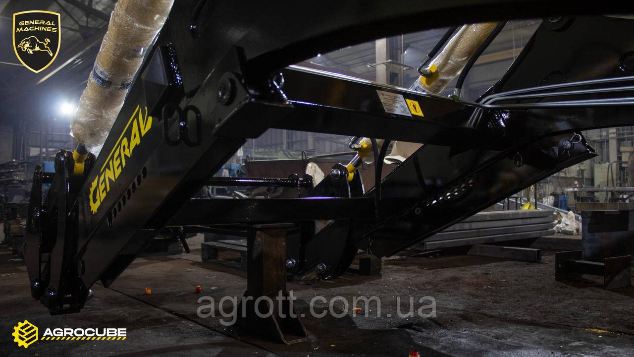 Быстросъемный фронтальный погрузчик КУН GENERAL X на трактор Armatract - фото 2 - id-p2148526825