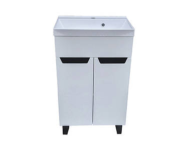 Тумба Poli під умивальник Idea 50 Д2 Біла Без умивальника в комплекті