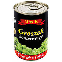 Горошек консервированный MK Groszek konserwowy 400 г