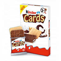 Шоколадные вафли Kinder Cards 76 г