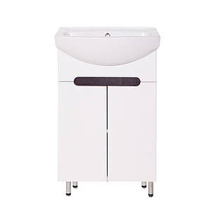 Тумба Палітра під умивальник Церсанія/Ізео 55 Д2 Без умивальника в комплекті