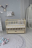 Кровать детская Baby Comfort ЛД3 слоновая кость с ящиком