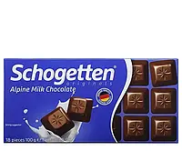 Шоколад Schogetten Alpine Milk Chocolate Молочний з додаванням альпійського молока 100 г