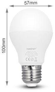 Світлодіодна smart-лампочка MiLight, 6W, RGB + CCT, E27, WIFI