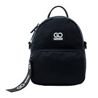 Мини рюкзак-сумка GoPack Education Teens, для девочек, чёрный (GO24-181XXS-4)