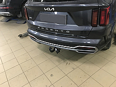 Фаркоп Kia Sorento MQ4 2020- (Кіа Соренто 4) польський без підрізу бампера, вкл. Hybrid