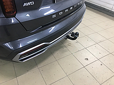 Фаркоп Kia Sorento MQ4 2020- (Кіа Соренто 4) польський без підрізу бампера, вкл. Hybrid, фото 3