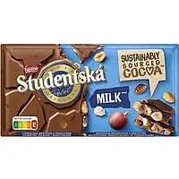 Шоколад молочний Studentska 180 г