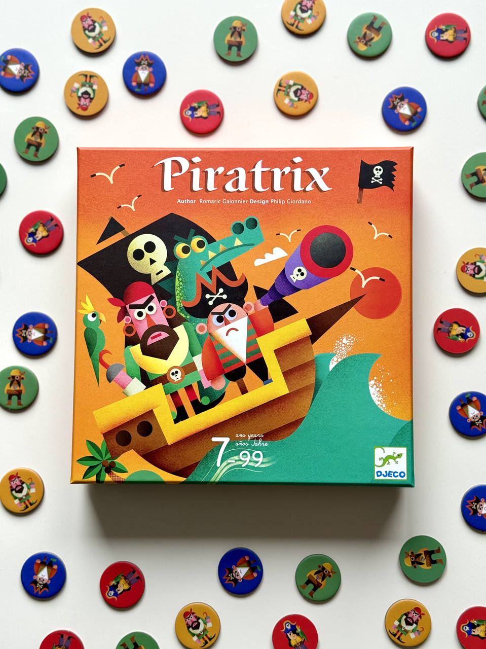 Настільна гра Djeco Піратрікс DJ00802, фото 1