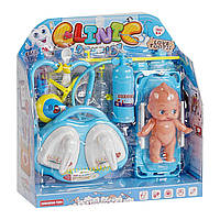 Игровой набор врача Clinic голубой MIC (1368-8803B E) TS, код: 8238297