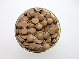 Шоколад зі смаком Cappuccino Barry Callebaut, 250г (розфасовка)