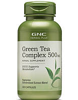 Зеленый чай GNC Herbal Plus Green Tea Complex 500 mg 100 Caps TS, код: 7737436