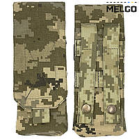 Подсумок на 2 магазина АК закрытый мягкий Пиксель ММ-14 (pixel) IRR Cordura 500 D MELGO