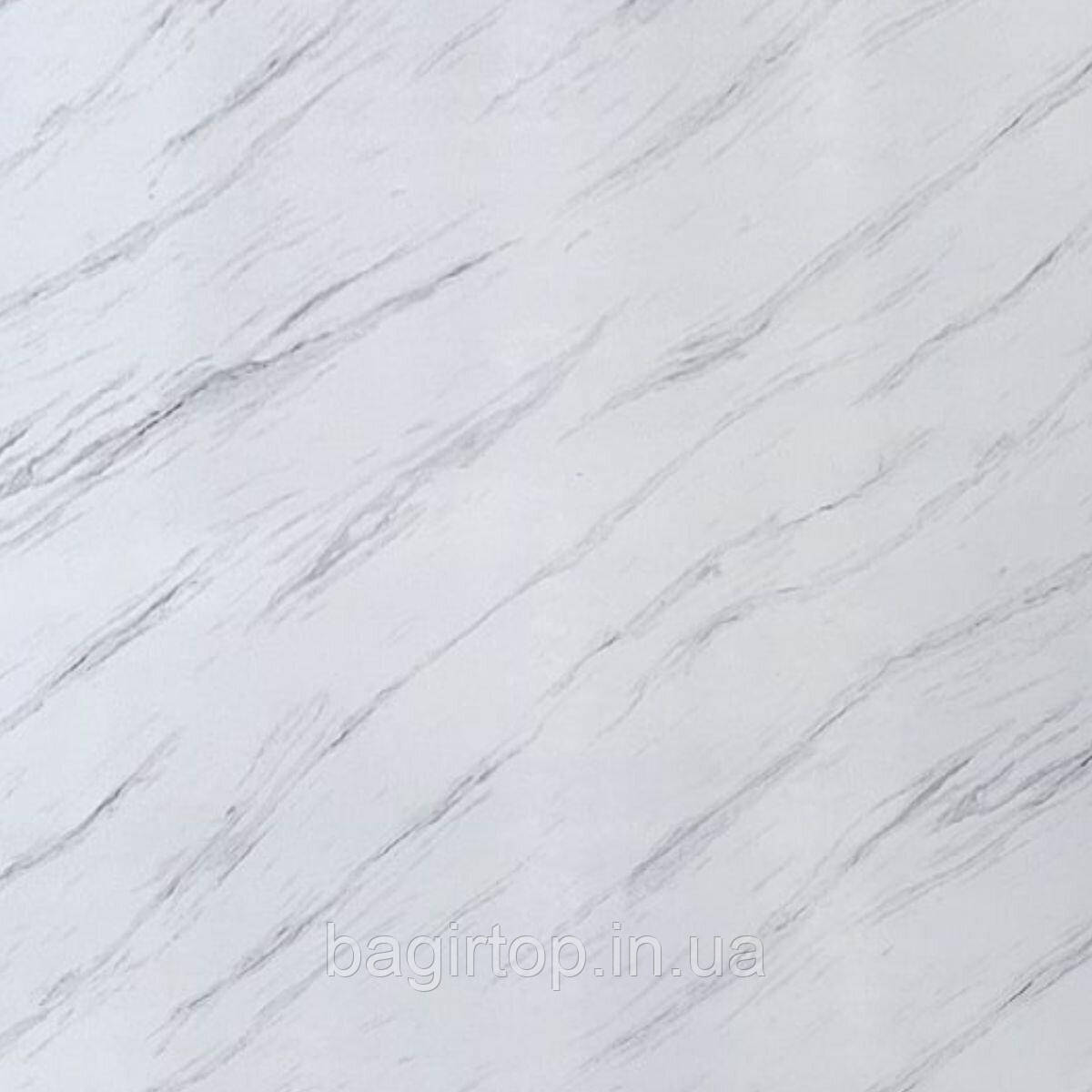 Декоративна ПВХ плита грецький білий мармур 600*600*3mm (S) SW-00001623