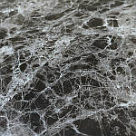 Декоративная ПВХ плита сірий темно-сірий мармур 600*600*3mm (S) SW-00001628, фото 3