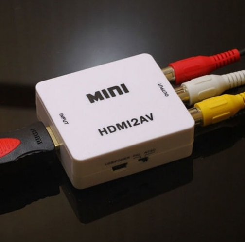Конвертер видеосигнала hdmi в av Переходник конвертер hdmi в тюльпаны ...