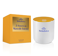 Соєва аромасвічка для масажу HelloHelen 3 sisters in Marseille: intense candle