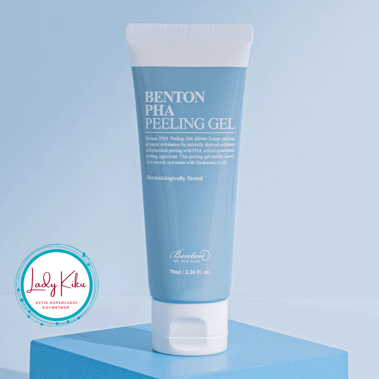 Пілінг-гель з лактобіоновою кислотою Benton PHA Peeling Gel, 70ml