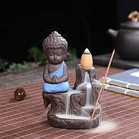 Дымный фонтан Водопад жидкий дым Курильница подставка для благовоний Маленький Будда