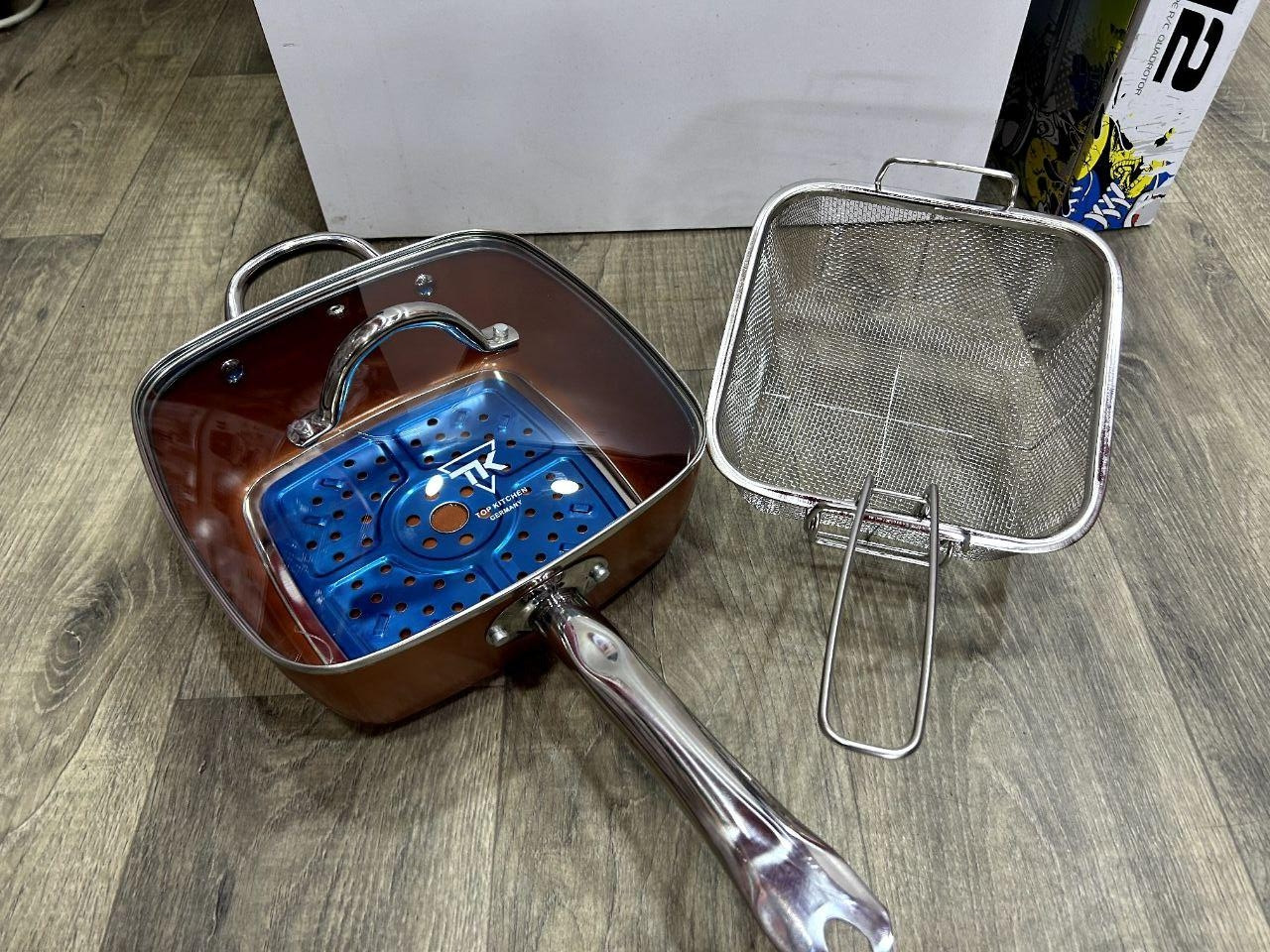 Фритюрниця сковорідка TOP KITCHEN TK00091