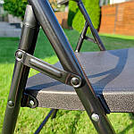 Складний стілець 46*52*79см чорний SW-00001608, фото 4