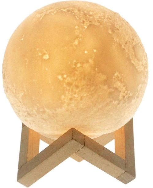 Настільний світильник 3D Луна Moon Lamp з акумулятором, фото 1