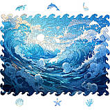 Середній Дерев'яний Пазл Woods Story Водний L, фото 2