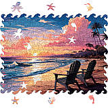 Середній Дерев'яний Пазл Woods Story Літній пляж L, фото 2