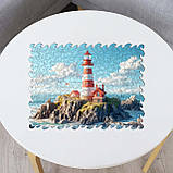 Середній Дерев'яний Пазл Woods Story Маяк L, фото 3