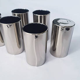 Набір чарок високих Pasabahce Luna 60 мл хром 42043