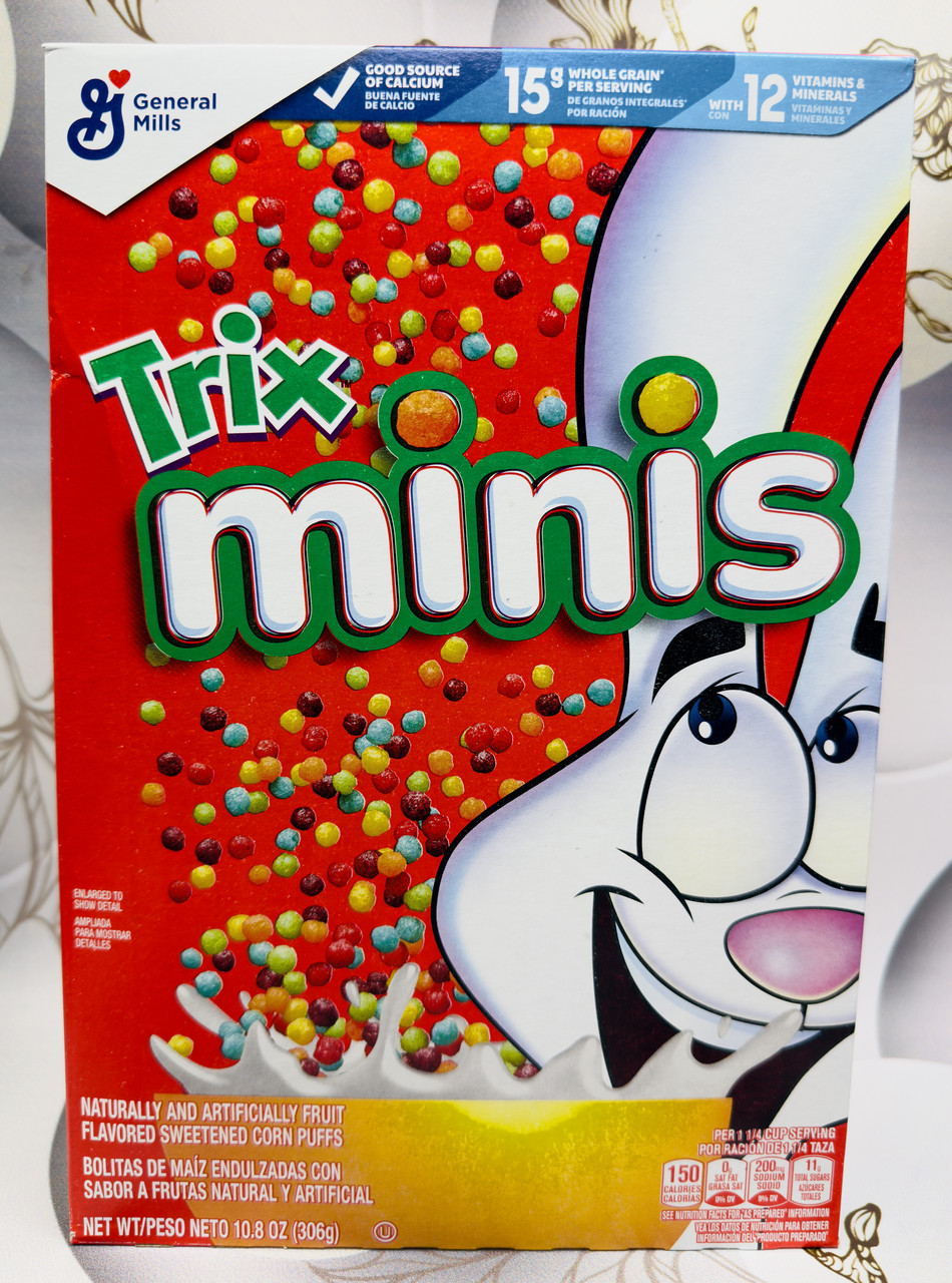 Сухий сніданок Trix фруктові міні-кульки