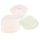 Набір пластикового посуду Supretto для пікніка 48 предметів, м'ятний, фото 6