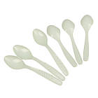 Набір пластикового посуду Supretto для пікніка 48 предметів, м'ятний, фото 6