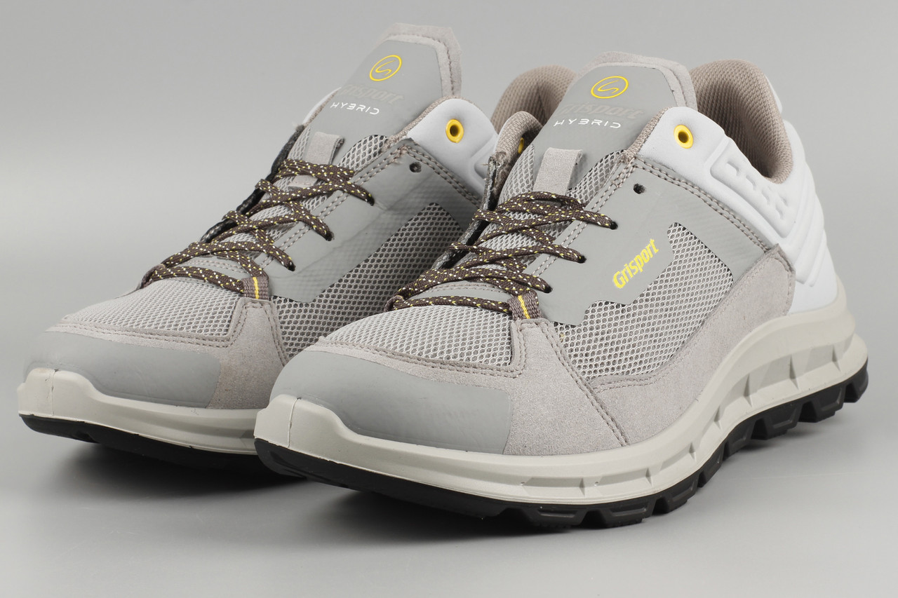 Кросівки чоловічі світло-сірі Grisport 44405A2 сітка Гриспорт Розміри 43 44 45