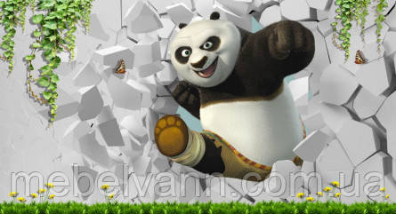 Фотообої Chameleon Панда дитяча 3д 100х100см, фото 1