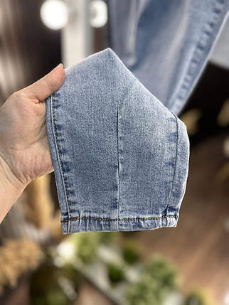 Неймовірні жіночі джинси, тканина "Джинс" 46, 48, 50, 52, 54, 56, 58 розмір 48, фото 2