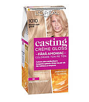 Фарба для волосся без аміаку L'Oreal Paris Casting Creme Gloss 1010 - Світло-світло-русявий попелястий 120 мл