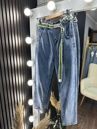 Неймовірні жіночі джинси, тканина "Джинс" 48, 50, 52, 54, 56, 58, 60 розмір 50, фото 2