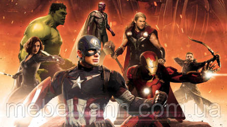 Фотообої Chameleon Месники 100х100 см, фото 1