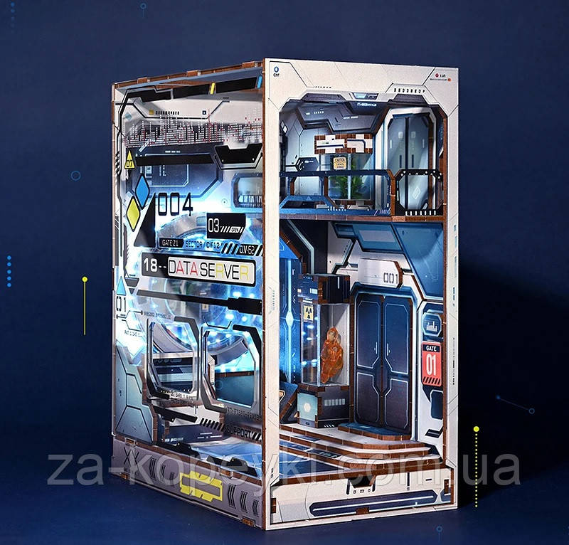 Бук Нук Alien Hub Book Nook DIY Інтерьерний конструктор SL-15